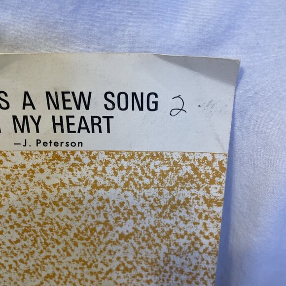 Theres A New Song In My Heart SATB Piano Sheet Music 1955 Singspiration ZJP8035 - Picture 4 of 9